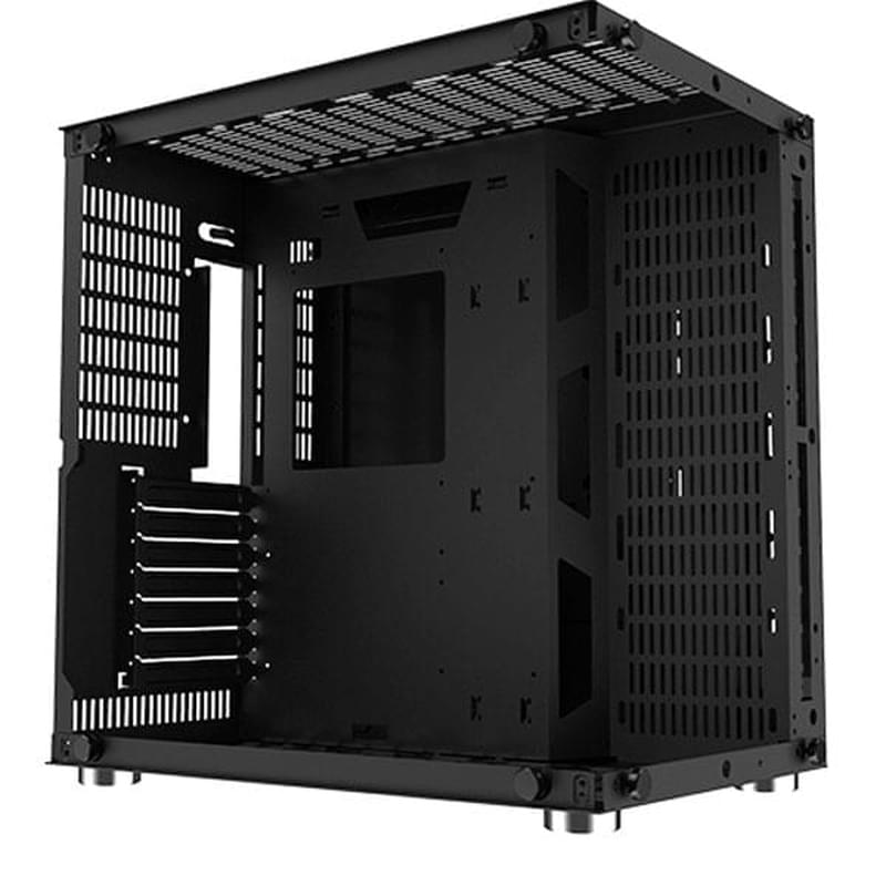 ПК корпус Xigmatek Aquarius Plus MidTower, window, Black ATX (EN46423) - фото #5, Technodom.kz