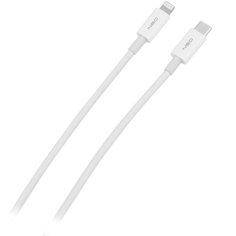 Кабель Type-C - Lightning, Neo, 1м, MFI, White (NEO-TYPC-LIGHT) - фото #0, Technodom.kz