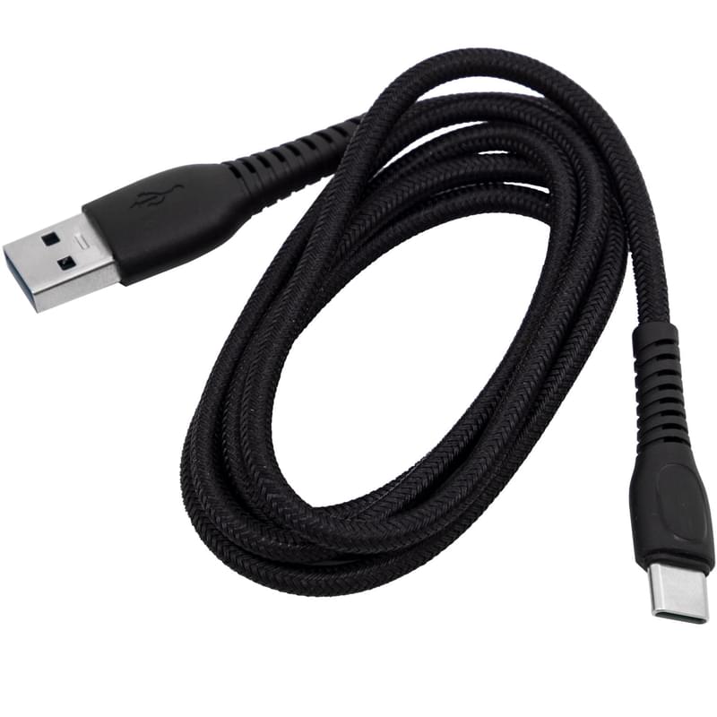 Кабель USB 2.0 - Type C, Neo, 1м, SuperCharge 5A, Black (NEO-USB-TYPCSUPCH) - фото #1, Technodom.kz