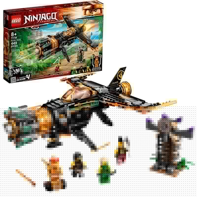 Конструктор LEGO Ninjago Скорострельный истребитель Коула (71736) - фото #2, Technodom.kz