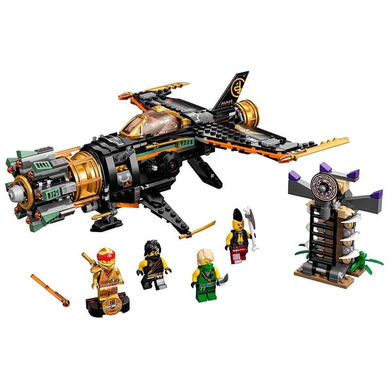 Конструктор LEGO Ninjago Скорострельный истребитель Коула (71736) - фото #3, Technodom.kz