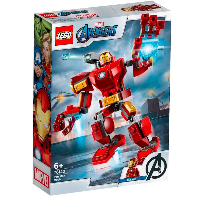 Конструктор LEGO Super Heroes Железный Человек трансформер (76140) - фото #0, Technodom.kz Конструктор LEGO Super Heroes Железный Человек трансформер (76140) - фото #0, Technodom.kz