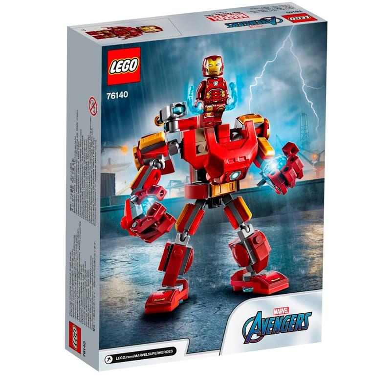 Конструктор LEGO Super Heroes Железный Человек трансформер (76140) - фото #1, Technodom.kz Конструктор LEGO Super Heroes Железный Человек трансформер (76140) - фото #1, Technodom.kz