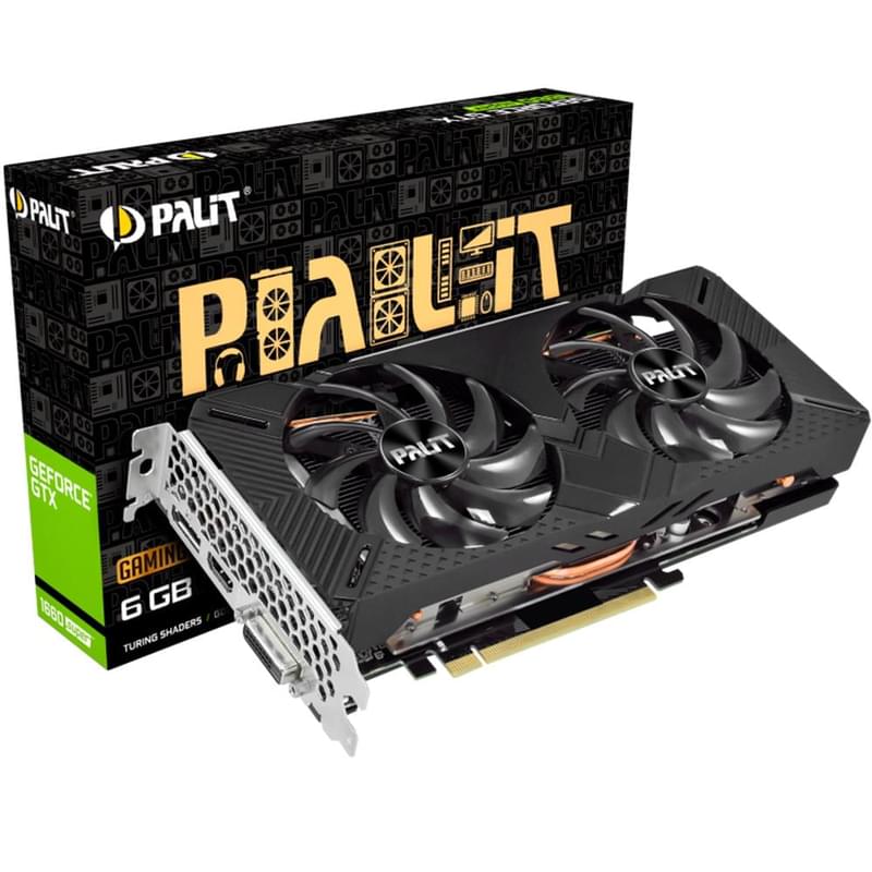 Видеокарта Palit GTX 1660 SUPER GP OC 6GB 192bit/G6 (HDMI+DP)(NE6166SS18J9-1160A-1) - фото #8, Technodom.kz