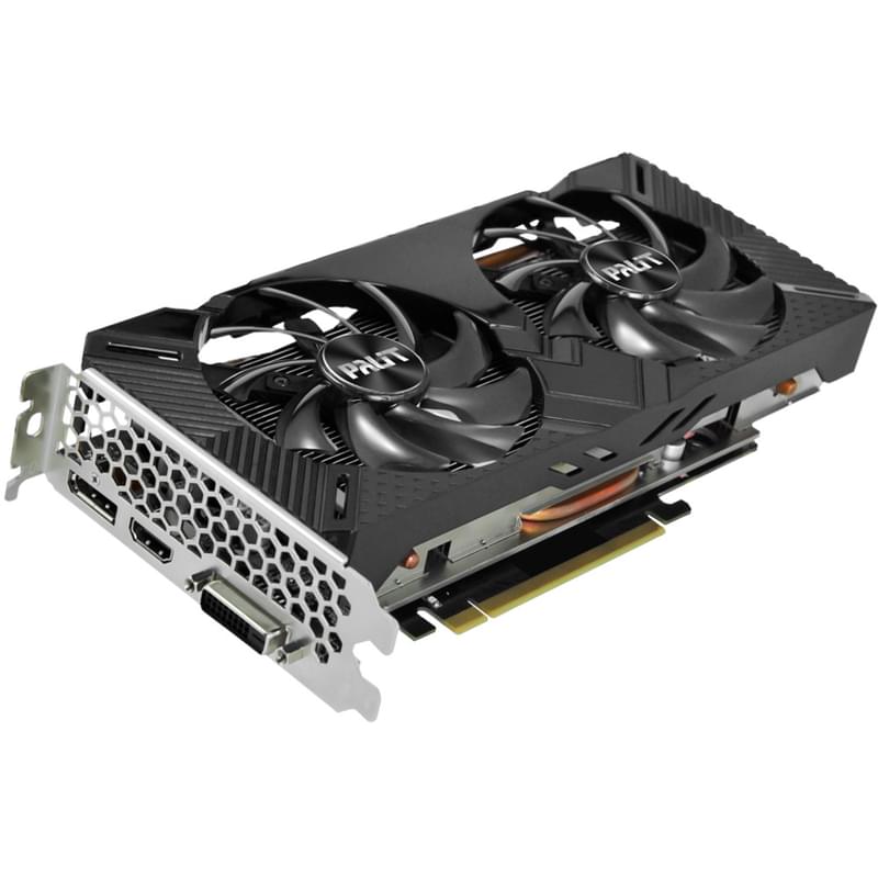 Видеокарта Palit RTX 2060 DUAL 6GB 192bit/G6 (HDMI+DP)(NE62060018J9-1160A-1) - фото #2, Technodom.kz Видеокарта Palit RTX 2060 DUAL 6GB 192bit/G6 (HDMI+DP)(NE62060018J9-1160A-1) - фото #2, Technodom.kz