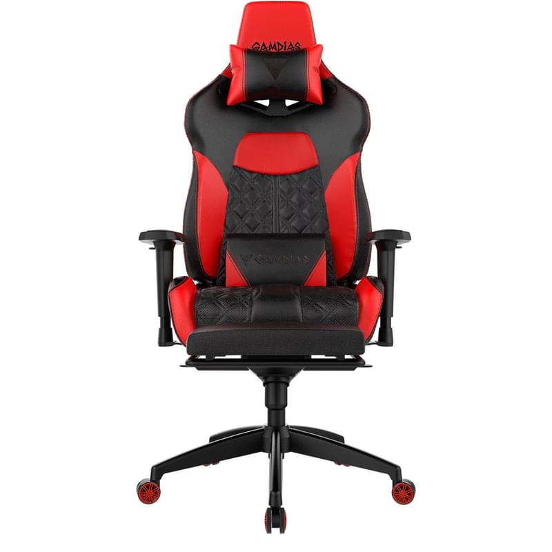 Gamdias ACHILLES P1 L RGB Компьютерлік ойын креслосы, Black/Red (ACHILLES P1 L BR) - фото #0, Technodom.kz