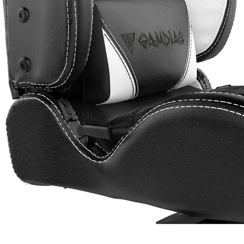 Игровое компьютерное кресло Gamdias ACHILLES P1 L RGB, Black/White (ACHILLES P1 L BW) - фото #7, Technodom.kz