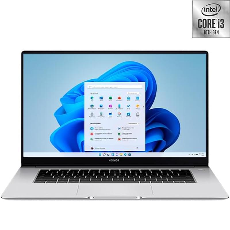 Ноутбук Honor MagicBook X15 i3 10110U / 8ГБ / 256SSD / 15.6 / Win10 / (53011UGC-001) - фото #0, Technodom.kz