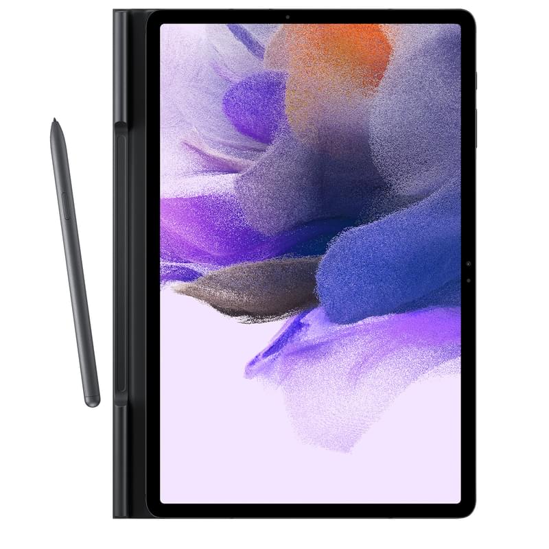 Чехол для Samsung Galaxy Tab S7 FE 12.4" Book Cover, Black (EF-BT730PBEGRU) - фото #2, Technodom.kz