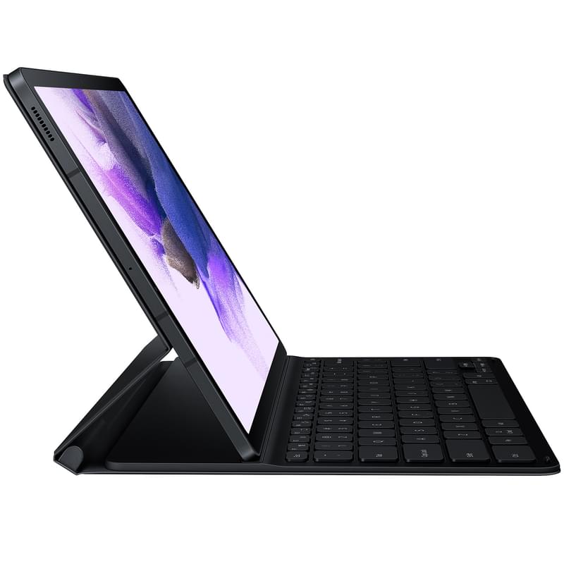 Чехол-Клавиатура для Samsung Galaxy Tab S7 FE 12.4" Book Cover, Black (EF-DT730BBRGRU) - фото #4, Technodom.kz