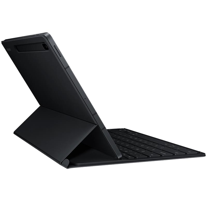 Чехол-Клавиатура для Samsung Galaxy Tab S7 FE 12.4" Book Cover, Black (EF-DT730BBRGRU) - фото #5, Technodom.kz