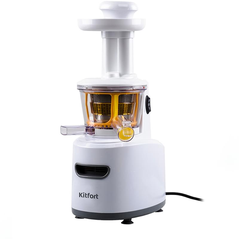 Kitfort KT-1101-1 Баспақты шырынсыққышы, ақ түсті - фото #0, Technodom.kz