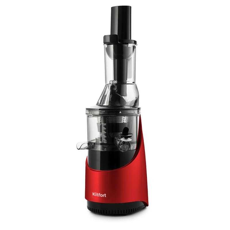 Kitfort KT-1106-1 Баспақты шырынсыққышы, қызыл түсті - фото #8, Technodom.kz