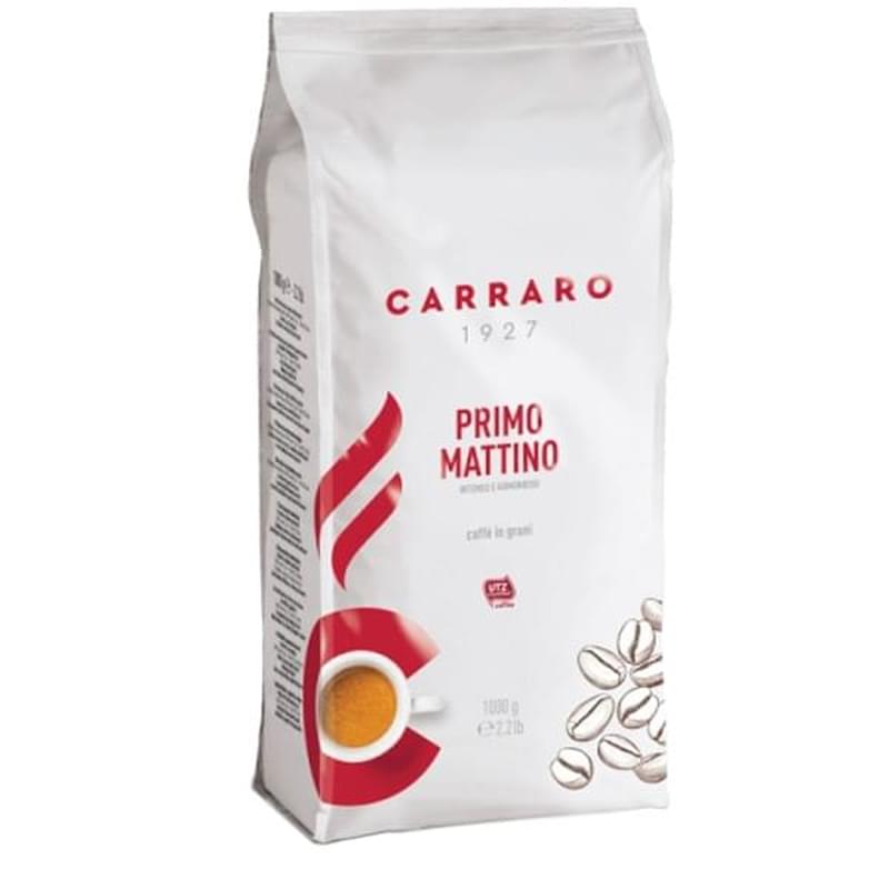 Кофе Carraro Primo Mattino, зерно 1кг, 0792 - фото #0, Technodom.kz