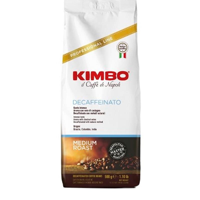 Кофе KIMBO Decaffinato, зерно 500 г, 0797 - фото #0, Technodom.kz