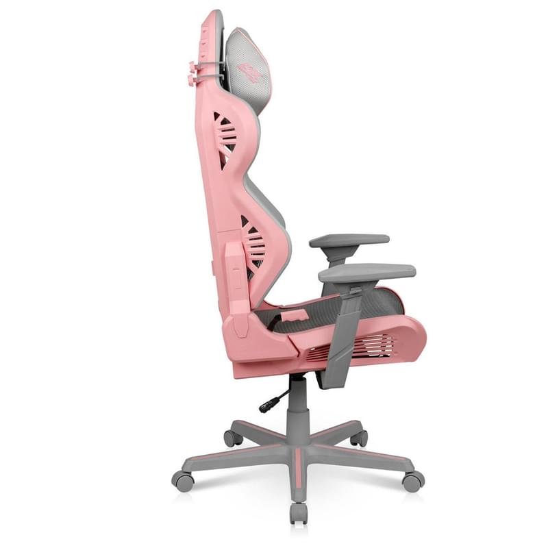 Игровое компьютерное кресло DXRacer AIR/R1S/GP, Gray/Pink (AIR-R1S-GP.G-E1) - фото #2, Technodom.kz