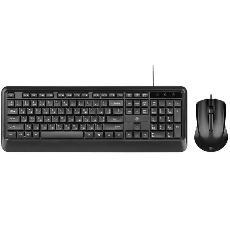 Клавиатура + Мышка проводные USB 2E MK401 (2E-MK401UB) - фото #0, Technodom.kz