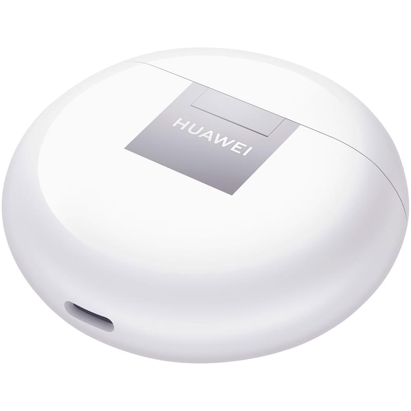 Наушники вставные HUAWEI Bluetooth FreeBuds 4, Ceramic White (55034502) - фото #7, Technodom.kz