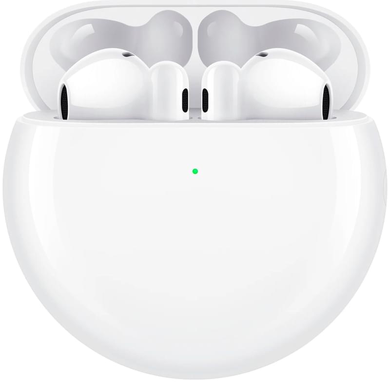 Наушники вставные HUAWEI Bluetooth FreeBuds 4, Ceramic White (55034502) - фото #4, Technodom.kz
