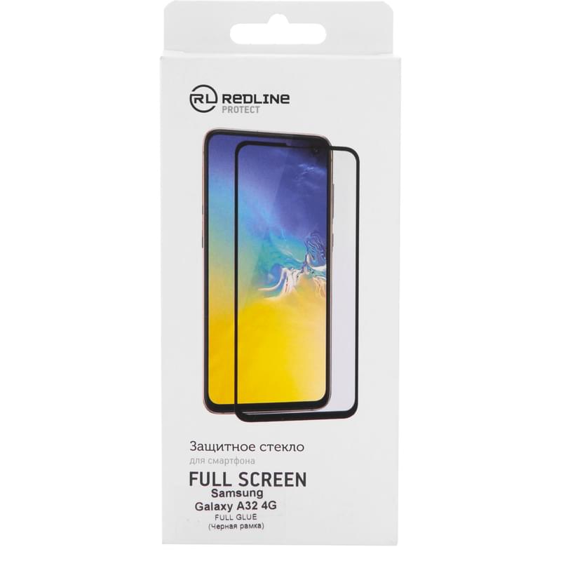 Защитное стекло для Samsung Galaxy A32 4G, Red Line, Full Glue, Black (УТ000023924) - фото #0, Technodom.kz