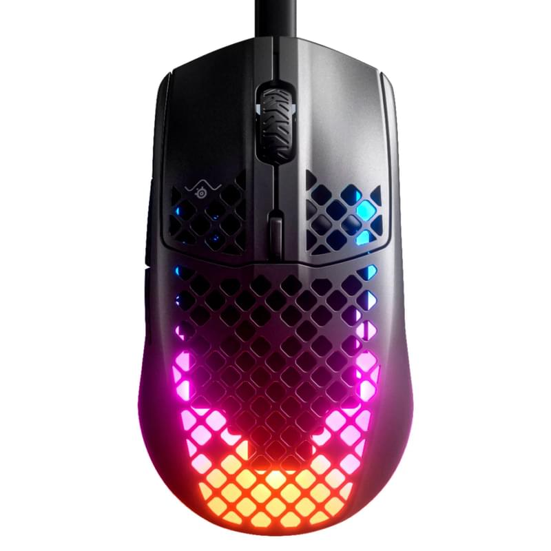 SteelSeries Aerox 3 Ойын тінтуірі, Black (62599) - фото #0, Technodom.kz
