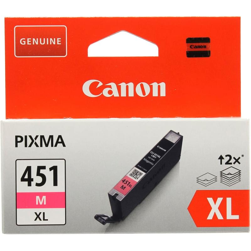 Canon Картриджі CLI-451XL Magenta (IP8740/MG6340/7140/7540 арналған) - фото #0, Technodom.kz