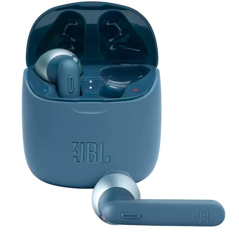 Наушники Вставные JBL Bluetooth Tune 225TWS, Blue (JBLT225TWSBLU) - фото #1, Technodom.kz