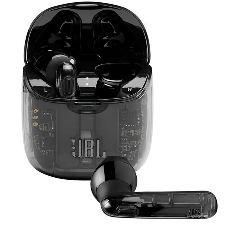 Наушники Вставные JBL Bluetooth Tune 225TWS, Ghost Black (JBLT225TWSGHOSTBLK) - фото #1, Technodom.kz
