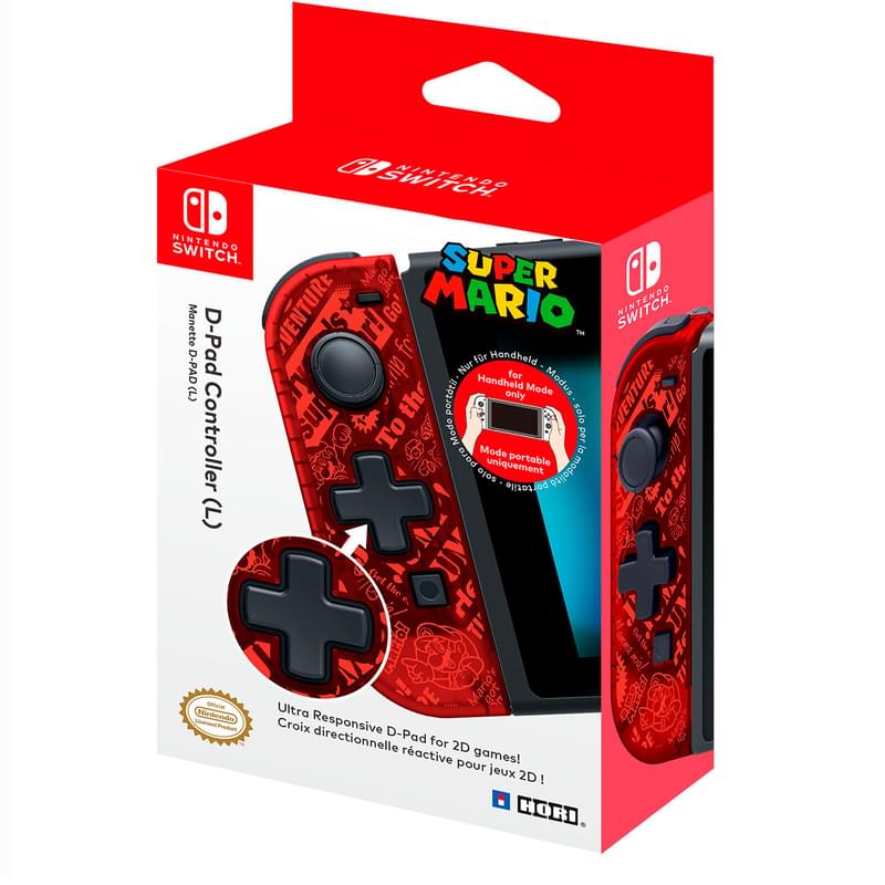 Игровой контроллер D-PAD Mario для Nintendo Switch (NSW-118E) - фото #7, Technodom.kz