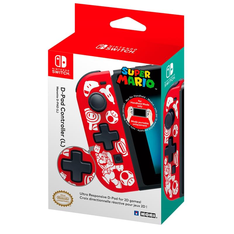 Игровой контроллер D-PAD Super Mario для Nintendo Switch (NSW-151U) - фото #3, Technodom.kz