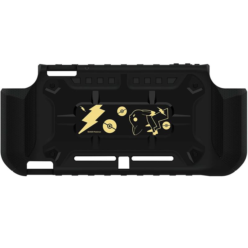 Nintendo Switch Lite (NS2-077U) арналған Hori Hybrid System Armour Pikachu Black & Gold тысқабы - фото #1, Technodom.kz