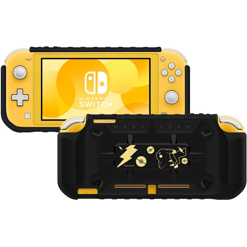 Чехол Hori Hybrid System Armour Pikachu Black & Gold для Nintendo Switch Lite (NS2-077U) - фото #2, Technodom.kz