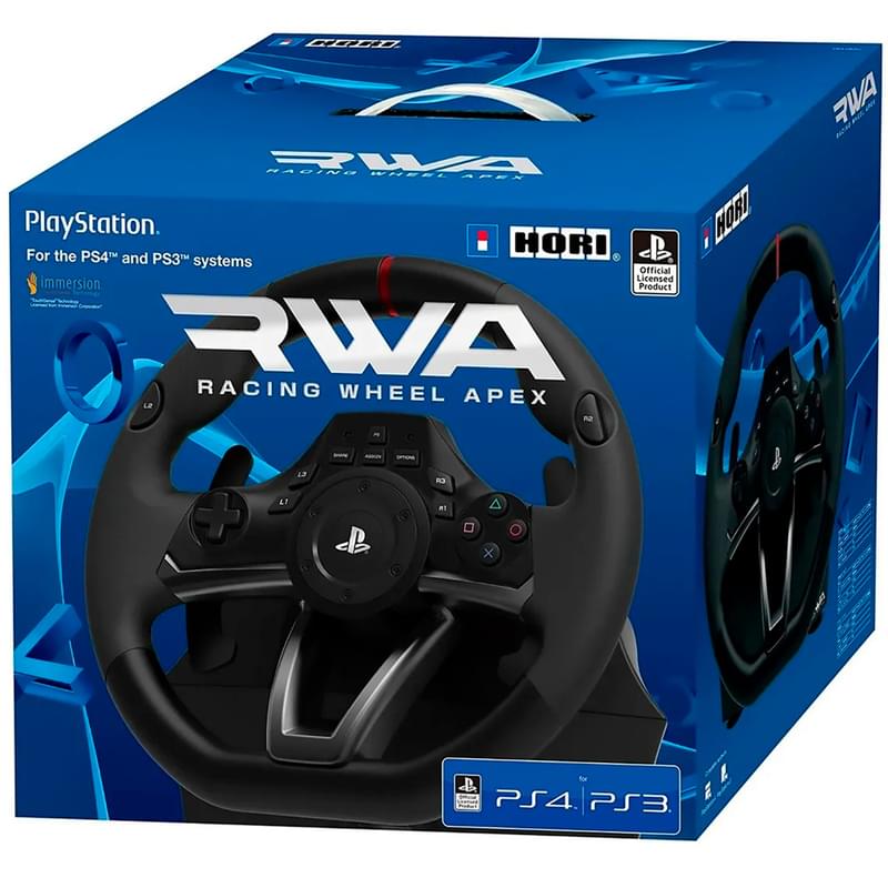 Игровой руль PS4 Hori Racing Wheel Apex (PS4-052E) - фото #3, Technodom.kz