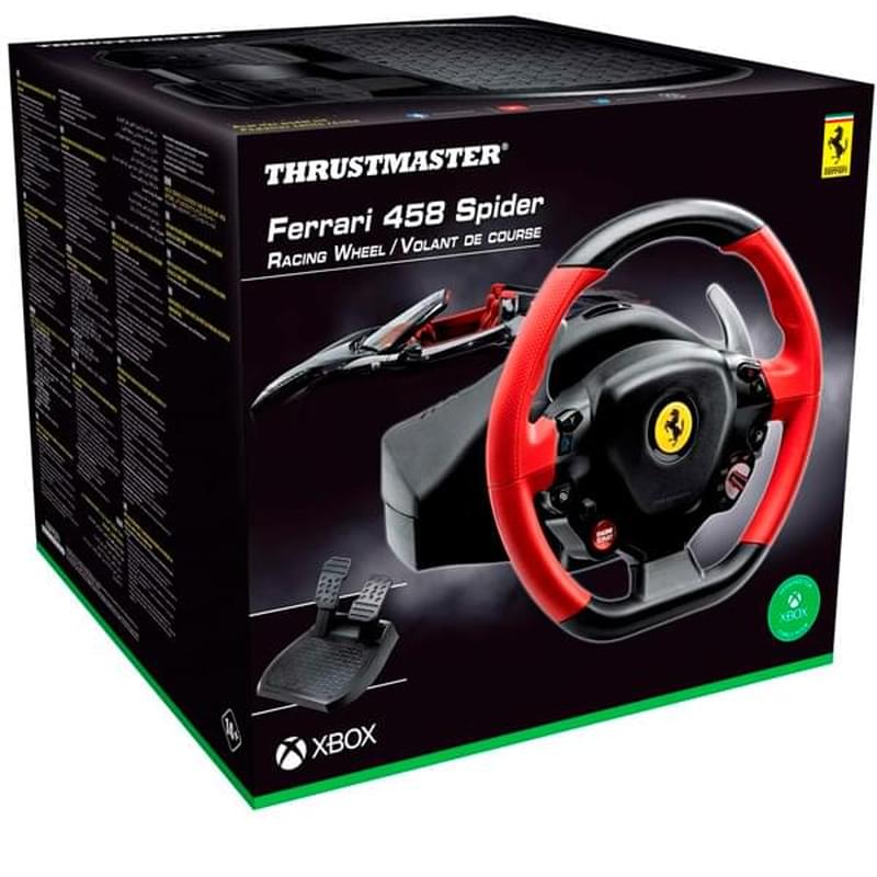 Игровой руль PC/Xbox Thrustmaster Ferrari 458 Spider Racing Wheel (4460105) - фото #2, Technodom.kz