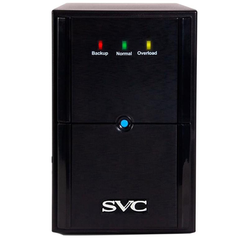 ИБП SVC, 1200VA/720W, AVR:165-275В, 3 Schuko, Black (V-1200-L) - фото #1, Technodom.kz