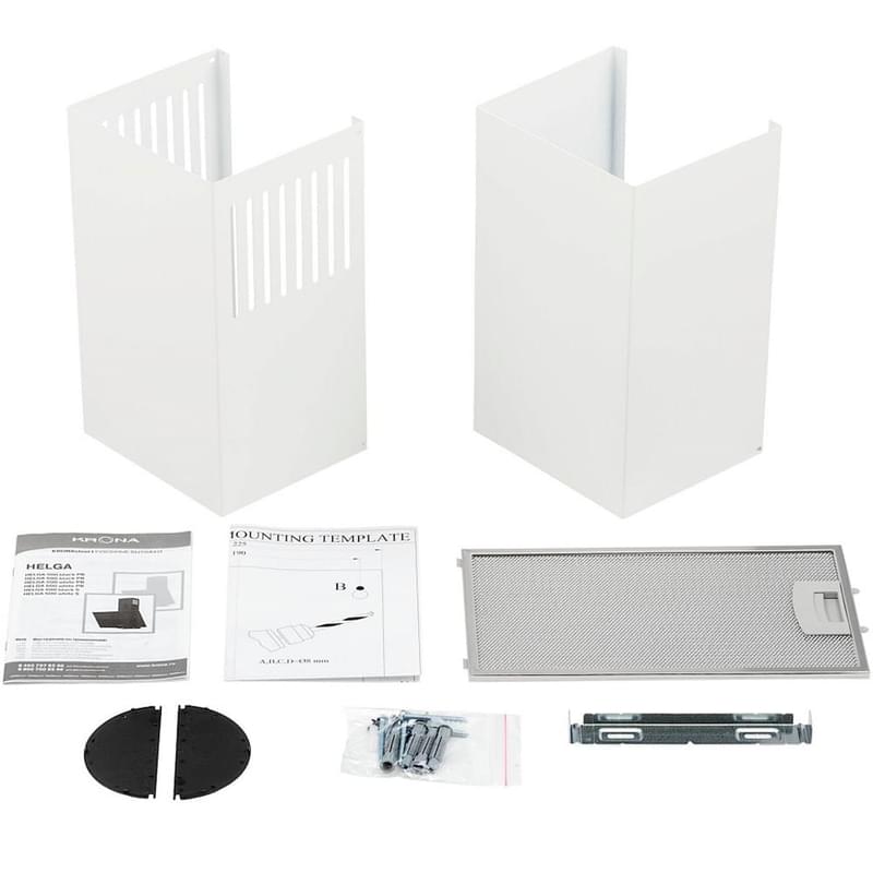 Вытяжка Krona HELGA 600 white S - фото #6, Technodom.kz Вытяжка Krona HELGA 600 white S - фото #6, Technodom.kz