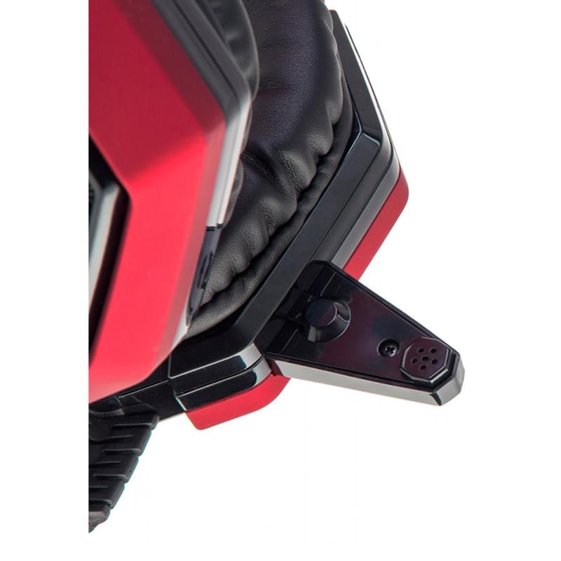 Игровая гарнитура Oklick HS-L900G Hurricane, Black/Red (HS-L900G) - фото #5, Technodom.kz