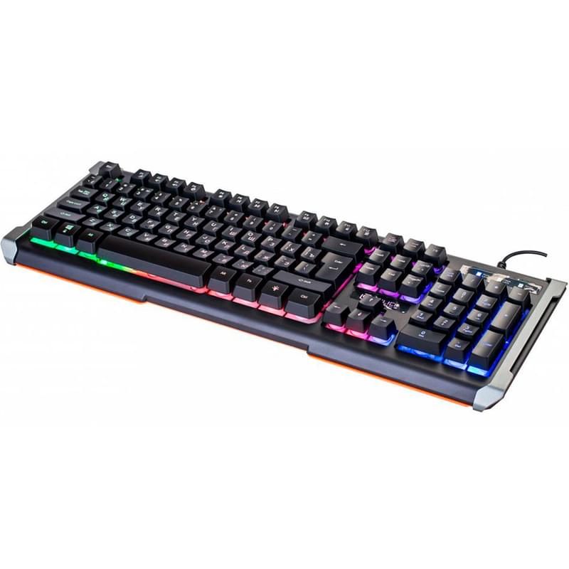 Игровая клавиатура Oklick 717G Black Death, Black/Grey (717G) - фото #1, Technodom.kz