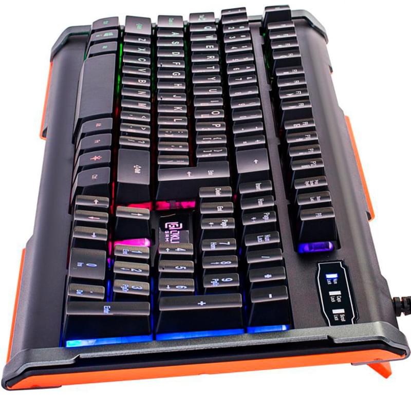 Игровая клавиатура Oklick 717G Black Death, Black/Grey (717G) - фото #2, Technodom.kz