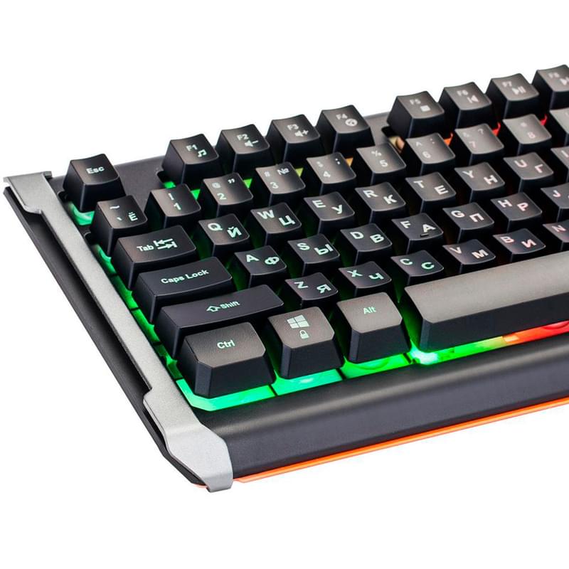 Игровая клавиатура Oklick 717G Black Death, Black/Grey (717G) - фото #3, Technodom.kz