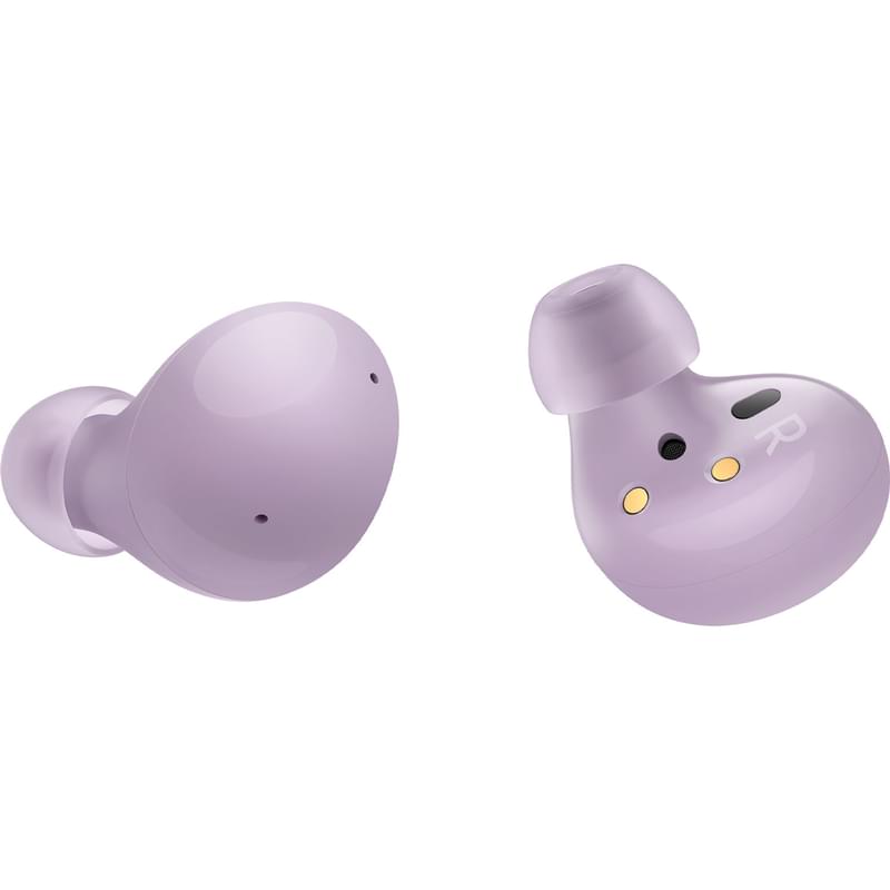 Наушники Вставные Samsung Bluetooth Galaxy Buds2, Lavender (SM-R177NLVACIS) - фото #3, Technodom.kz