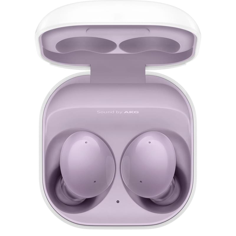 Наушники Вставные Samsung Bluetooth Galaxy Buds2, Lavender (SM-R177NLVACIS) - фото #5, Technodom.kz
