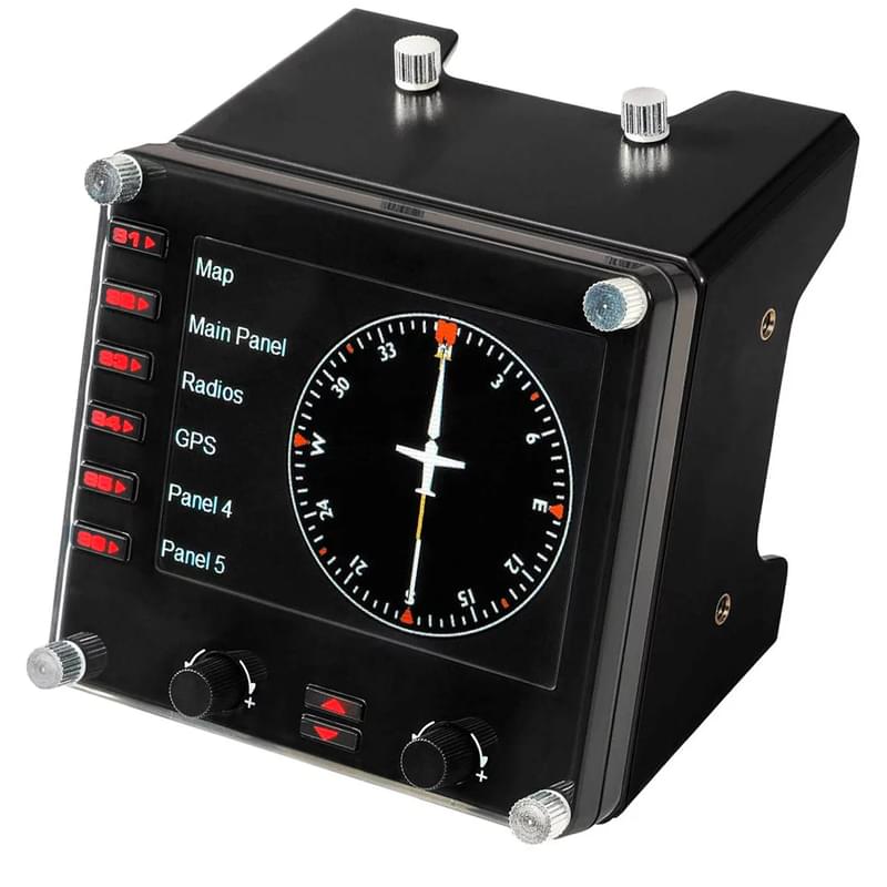 Logitech G Flight Instrument Panel ДК арналған бақылағышы (945-000008) - фото #0, Technodom.kz