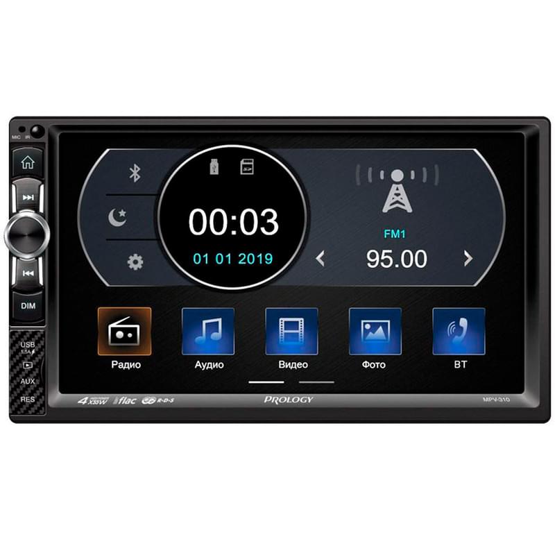 Автомагнитола Prology MPV-310 2DIN, bluetooth - фото #0, Technodom.kz