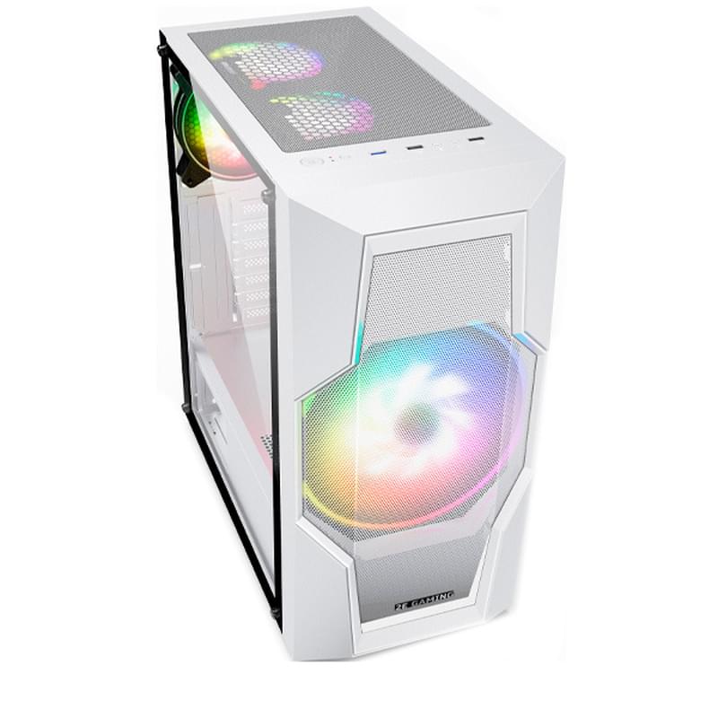 ПК корпус 2E GAMING TURBO MidTower, window, White ATX (G2057W) - фото #1, Technodom.kz