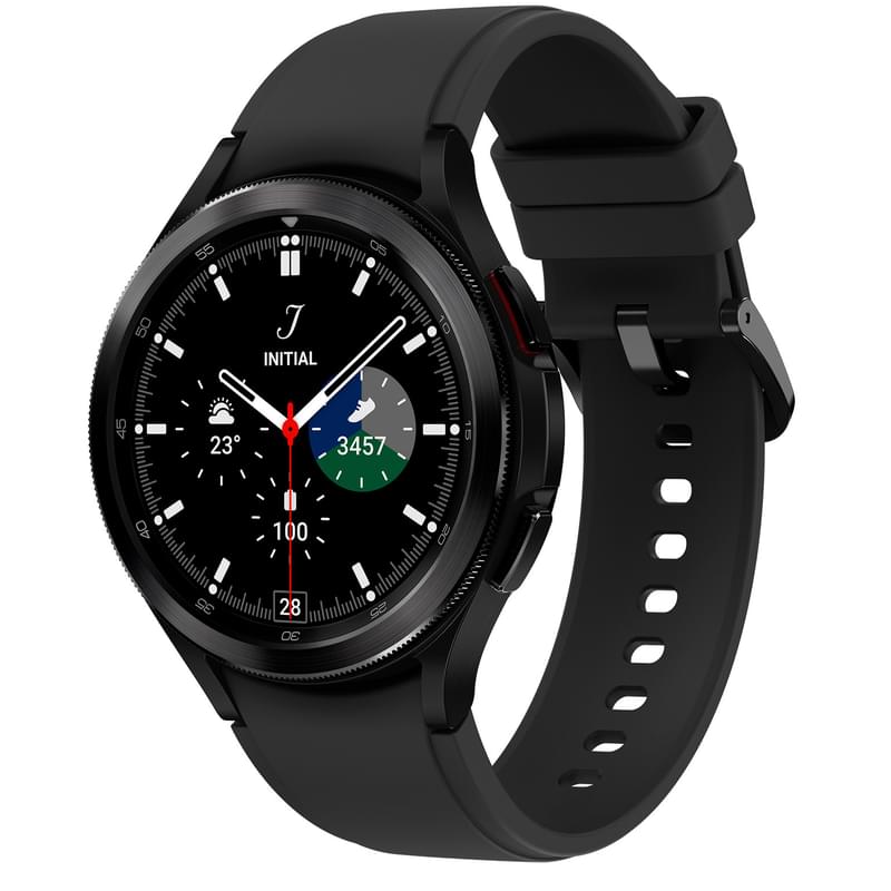 Смарт-часы Samsung Galaxy Watch4 Classic 46mm, Black (SM-R890NZKACIS) - фото #0, Technodom.kz