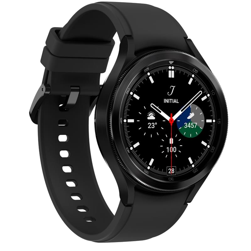 Смарт-часы Samsung Galaxy Watch4 Classic 46mm, Black (SM-R890NZKACIS) - фото #2, Technodom.kz
