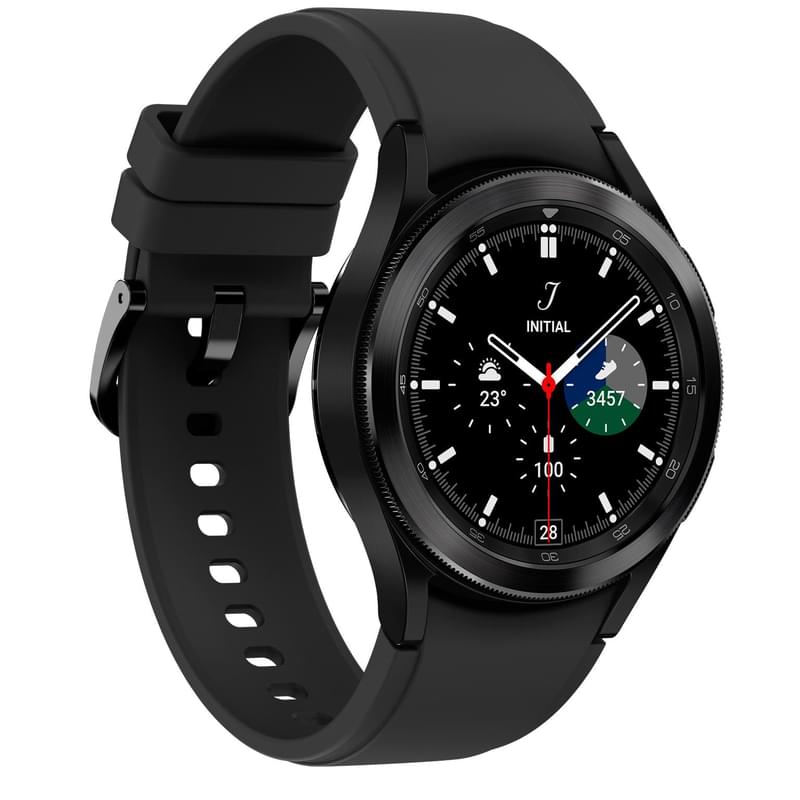 Смарт-часы Samsung Galaxy Watch4 Classic 42mm, Black (SM-R880NZKACIS) - фото #2, Technodom.kz