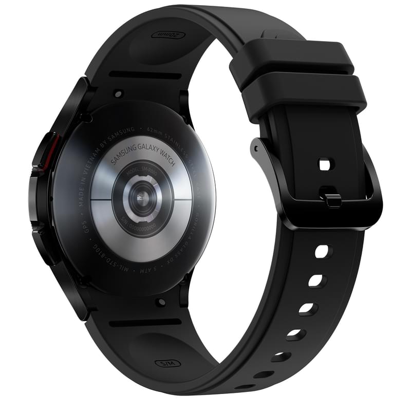 Смарт-часы Samsung Galaxy Watch4 Classic 42mm, Black (SM-R880NZKACIS) - фото #3, Technodom.kz