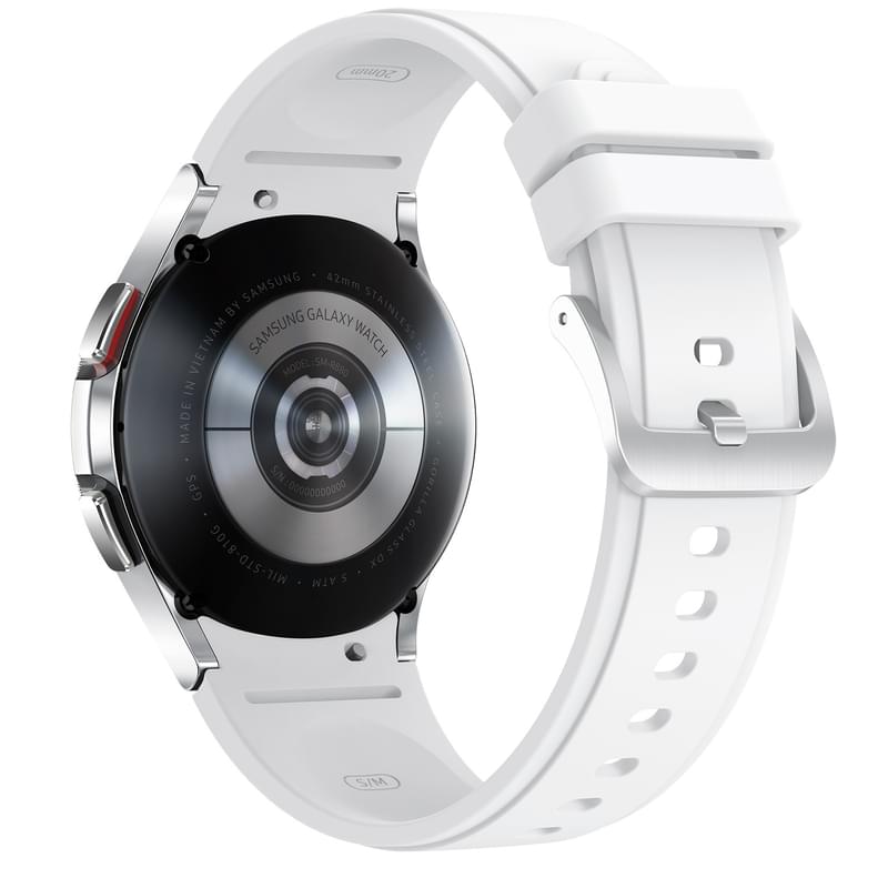 Смарт-часы Samsung Galaxy Watch4 Classic 42mm, Silver (SM-R880NZSACIS) - фото #3, Technodom.kz